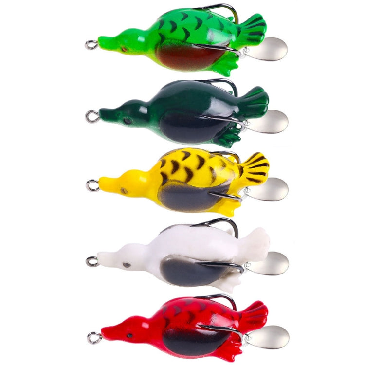 5colors /Set HENGJIA FO017 Lua Thunder Brogue Dummy Bait Blackfish Sequins Fishing Bait, 6.8cm 11.5g