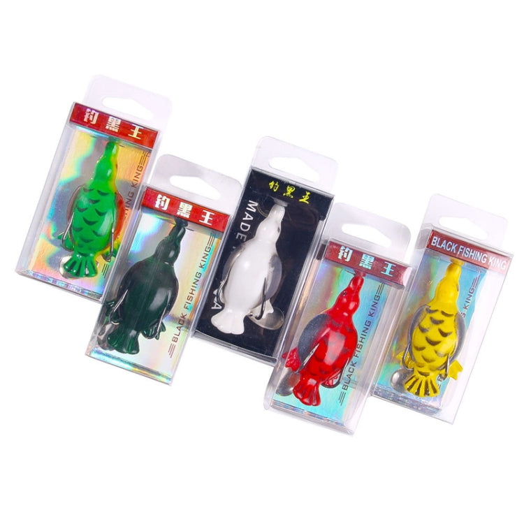 5colors /Set HENGJIA FO017 Lua Thunder Brogue Dummy Bait Blackfish Sequins Fishing Bait, 6.8cm 11.5g