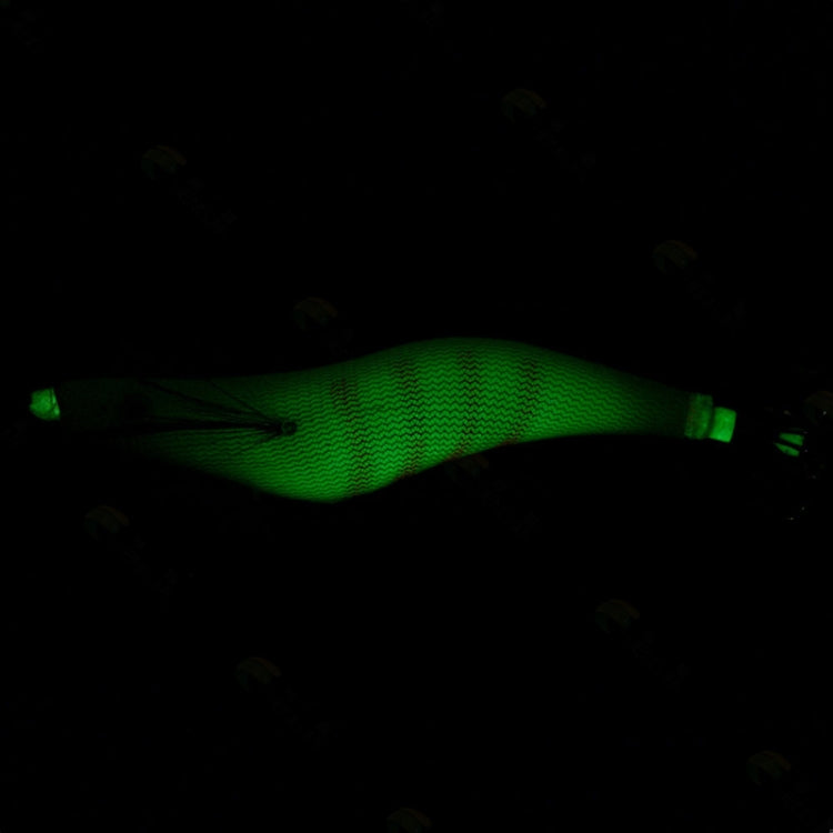 22colors /Set HENGJIA SJ059 Luminous Wooden Shrimp Dummy Bait Squid Hook Hard Bait