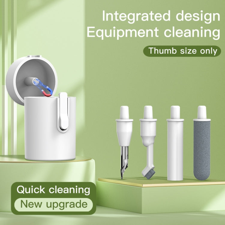 Q5D Mini Portable Bluetooth Headset Mobile Phone Cleaning Pen Multifunctional Cleaning Stick, Q5D (White), Q5D (Black)