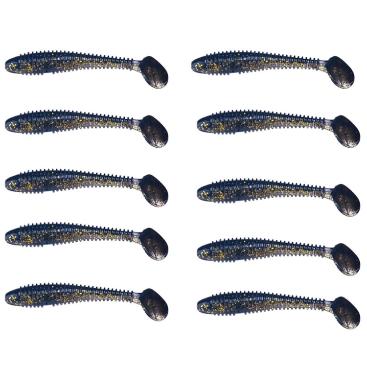 HENGJIA Spaghetti Worm T-Tail Soft Bait Spiral Fishing Dummy Lures, 4.5cm 10pcs /Pack, 5.5cm 10pcs /Pack, 7.5cm 6pcs /Pack