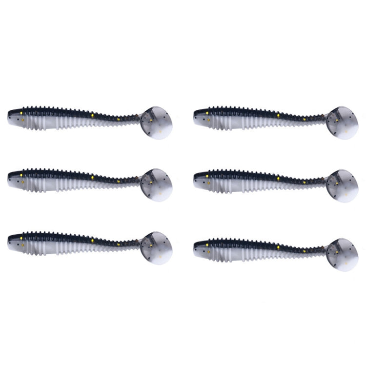 HENGJIA Spaghetti Worm T-Tail Soft Bait Spiral Fishing Dummy Lures, 4.5cm 10pcs /Pack, 5.5cm 10pcs /Pack, 7.5cm 6pcs /Pack