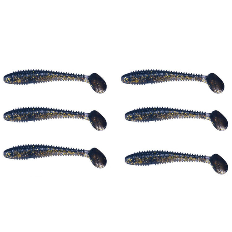 HENGJIA Spaghetti Worm T-Tail Soft Bait Spiral Fishing Dummy Lures, 4.5cm 10pcs /Pack, 5.5cm 10pcs /Pack, 7.5cm 6pcs /Pack