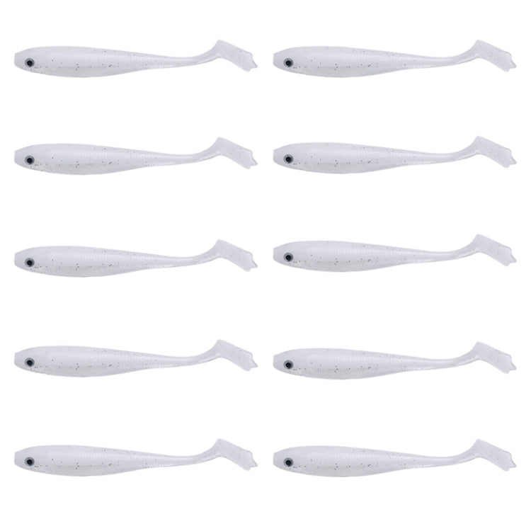 HENGJIA T-Tail Soft Dummy Bait Freshwater Fishing Lures, 7.5cm 10pcs /Pack, 10.5cm 6pcs /Pack