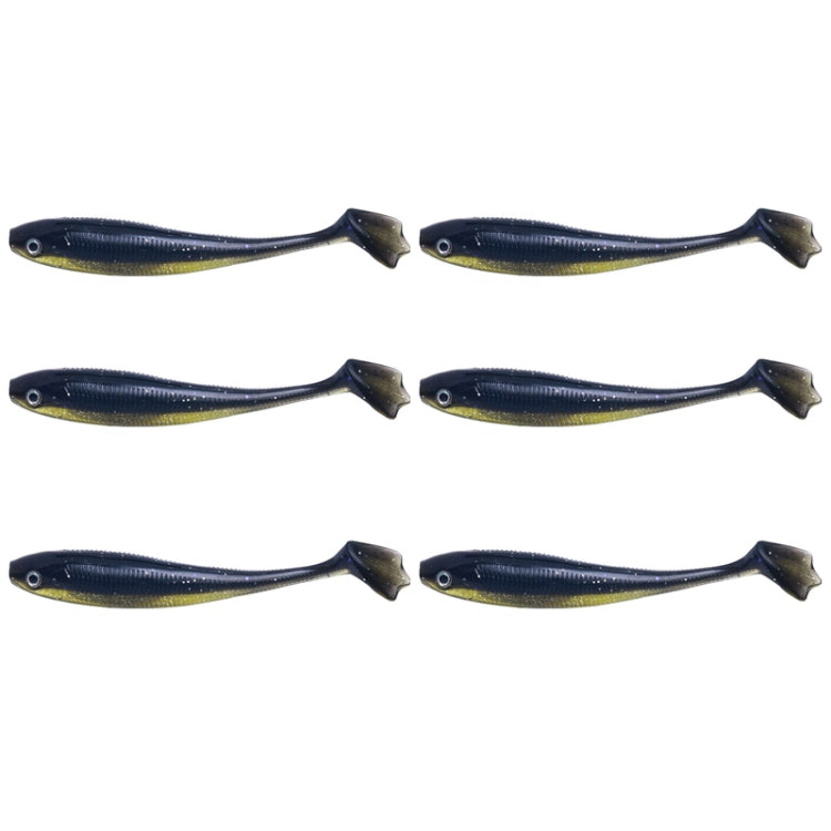 HENGJIA T-Tail Soft Dummy Bait Freshwater Fishing Lures, 7.5cm 10pcs /Pack, 10.5cm 6pcs /Pack