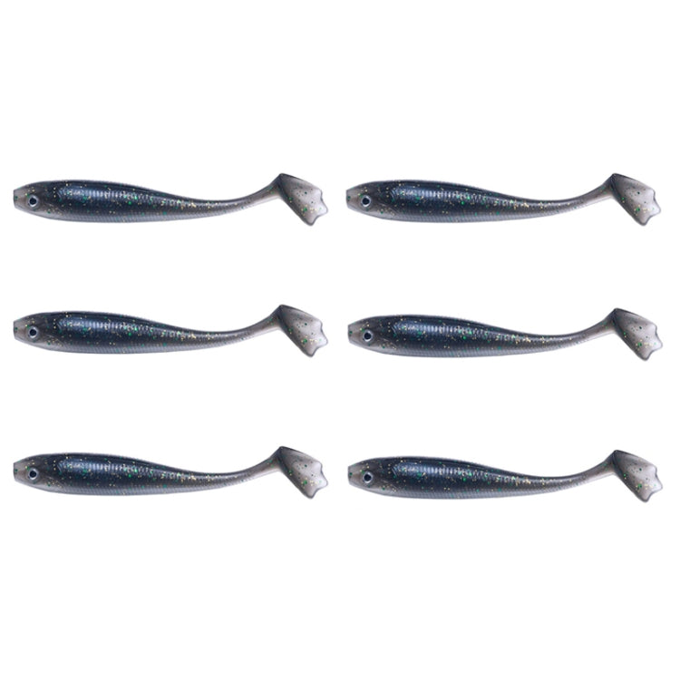 HENGJIA T-Tail Soft Dummy Bait Freshwater Fishing Lures, 7.5cm 10pcs /Pack, 10.5cm 6pcs /Pack