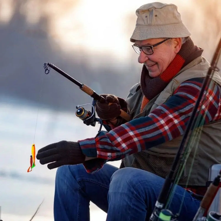 6pcs /Pack HENGJIA T-Tail Soft Dummy Bait Freshwater Fishing Lures, 10cm 5.3g