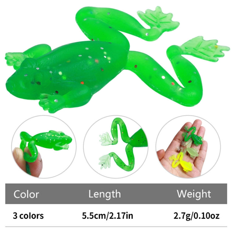 5pcs /Pack HENGJIA SO193 Thunderfrog Soft Bait Lua Fishing Dummy Lures, 5.5cm 2.7g