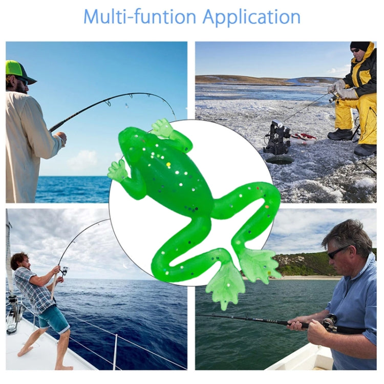 5pcs /Pack HENGJIA SO193 Thunderfrog Soft Bait Lua Fishing Dummy Lures, 5.5cm 2.7g