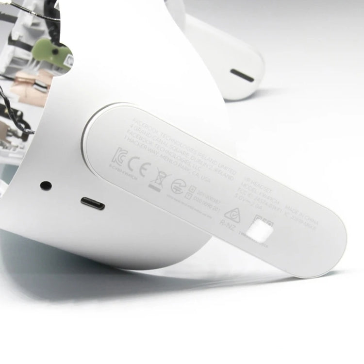 Pièces de rechange pour casque VR Meta Quest 2 : écran LCD, support de lunettes, boucle de fixation du casque, haut-parleur droit et haut-parleur gauche