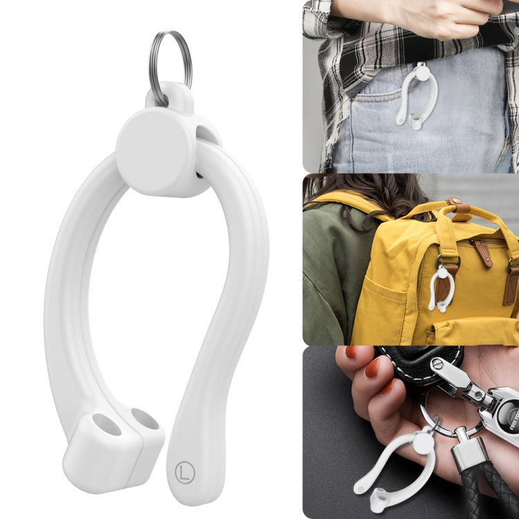 AhaStyle PT78 1pair Wireless Earphones Magnetic Silicone Storage Anti-Loss Earhooks For Apple AirPods 1 / 2 / 3 / Pro / Pro 2