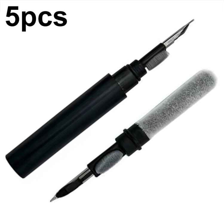 5pcs SM-116 3-in-1 Multifunctional Bluetooth Earphone Cleaning Pen Keyboard Cleaning Brush Set