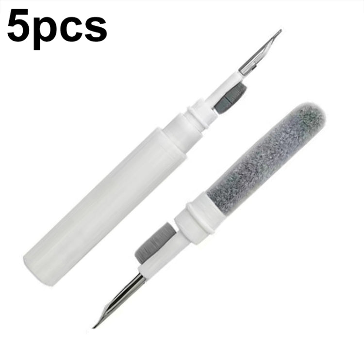 5pcs SM-116 3-in-1 Multifunctional Bluetooth Earphone Cleaning Pen Keyboard Cleaning Brush Set