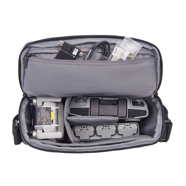 For DJI Mini 4K / Mini 2 SE / Mini 2 Portable Waterproof Shoulder Bag Messenger Bag, Mini 4K Black