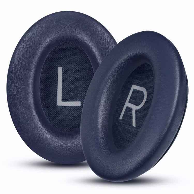 For BOSE QC45 1pair Headphone Sponge Earmuff Leather Cover