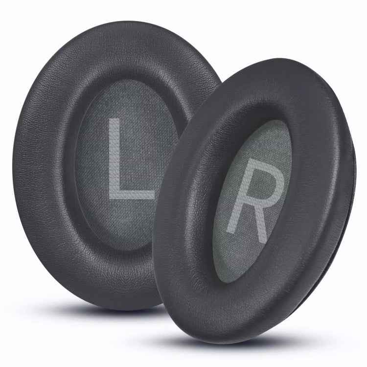 For BOSE QC45 1pair Headphone Sponge Earmuff Leather Cover