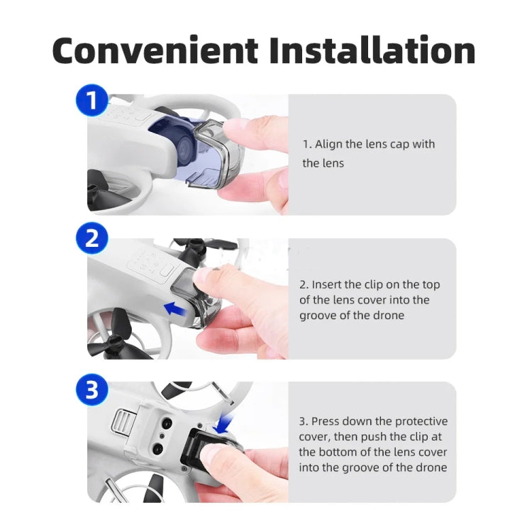 For DJI Neo Lens Protection Cover Gimbal Camera Dustproof Lens Cap, For DJI Neo