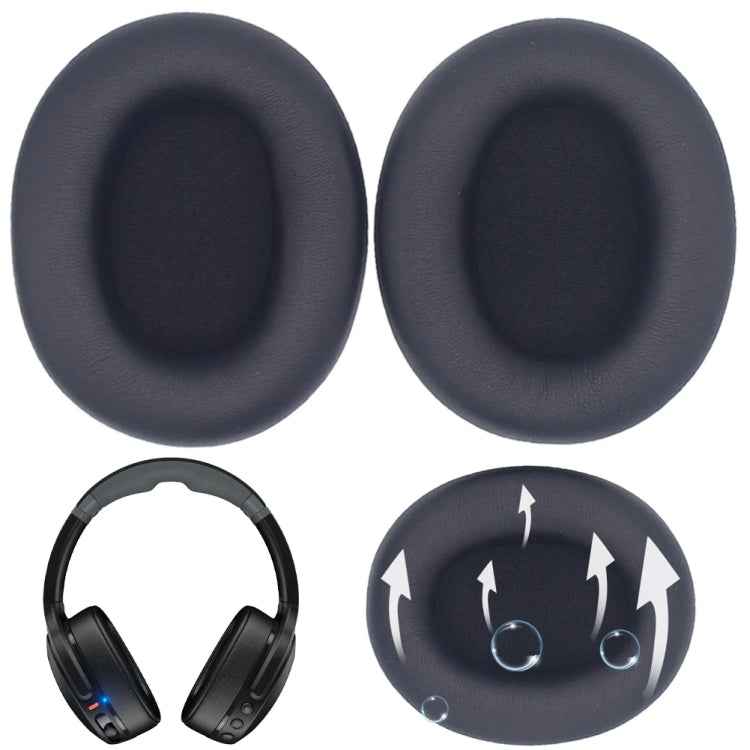 1pair For Skullcandy Crusher ANC 2 Headphone Leather Sponge Cover Gaming Headset Earmuffs