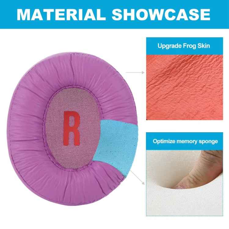 1pair For JBL JR460NC Headphone Leather Sponge Cover Earmuffs