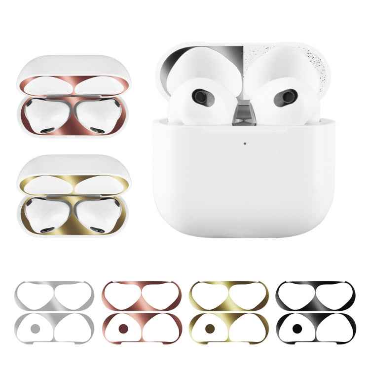 For Apple AirPods 4 Metal Sticker Case