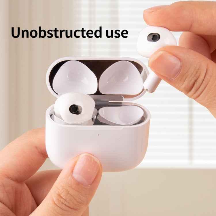 For Apple AirPods 4 Metal Sticker Case