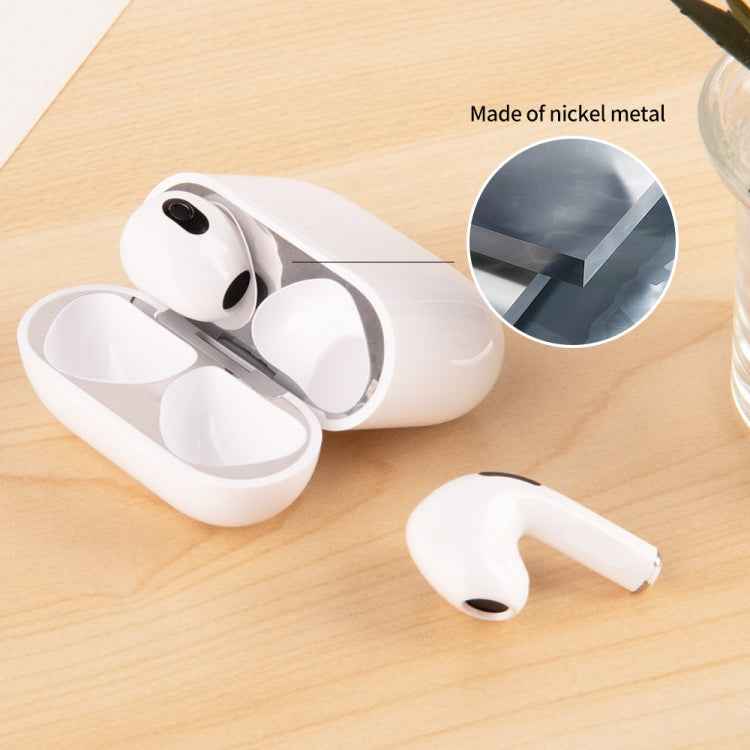 For Apple AirPods 4 Metal Sticker Case