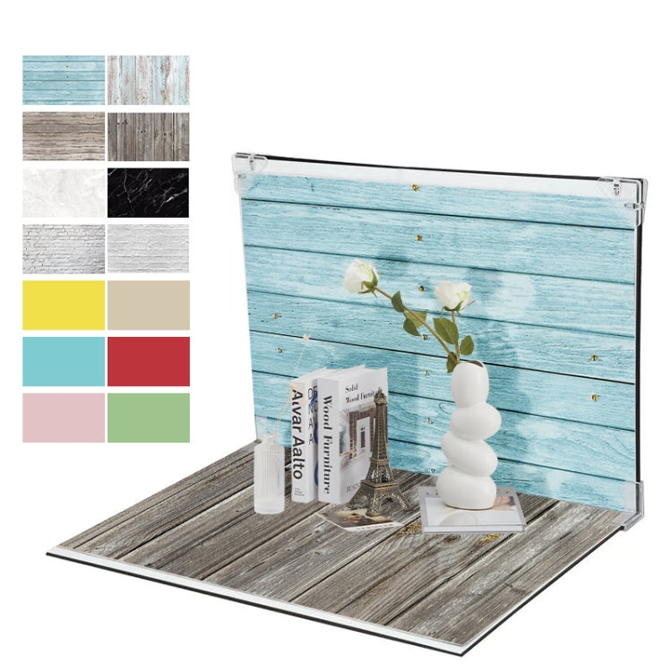 30x40cm 2+7 Thick Background Boards Photography Props Background Set, One, Two, Three