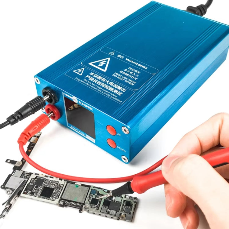 Smart Anti-Burning Universal Mobile Phone Component Repair Motherboard Fault Detector, EU Plug