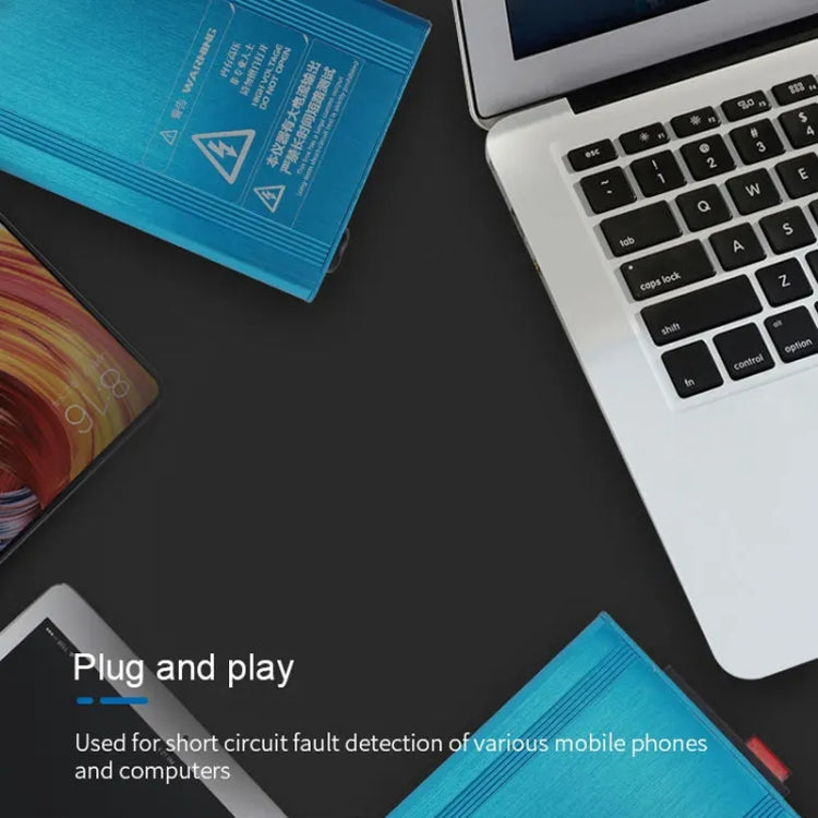 Smart Anti-Burning Universal Mobile Phone Component Repair Motherboard Fault Detector, EU Plug