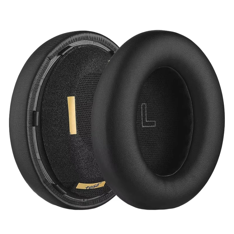 1pair For BOSE QC Ultra Headphone Leather Sponge Cover Earmuffs, Black Leather, White Leather, Gray Leather, Black Lambskin, White Lambskin