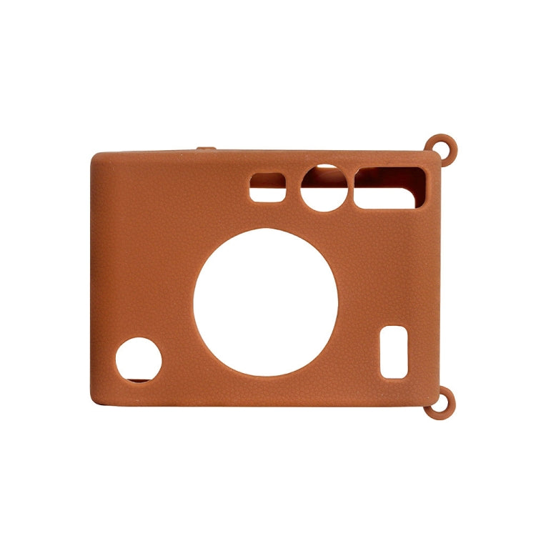 For Fujifilm Instax Mini EVO Wear-Resistant Soft Shell Protective Case, Beige, Brown, Black, Pink, Purple, Blue, Green