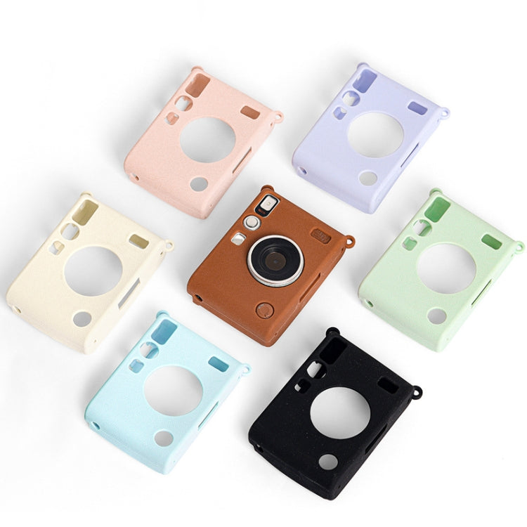 For Fujifilm Instax Mini EVO Wear-Resistant Soft Shell Protective Case, Beige, Brown, Black, Pink, Purple, Blue, Green