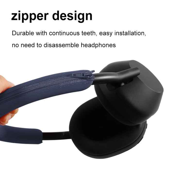 For Sony WH-1000XM5 Bluetooth Headset + Headband + Earmuff Protective Cover