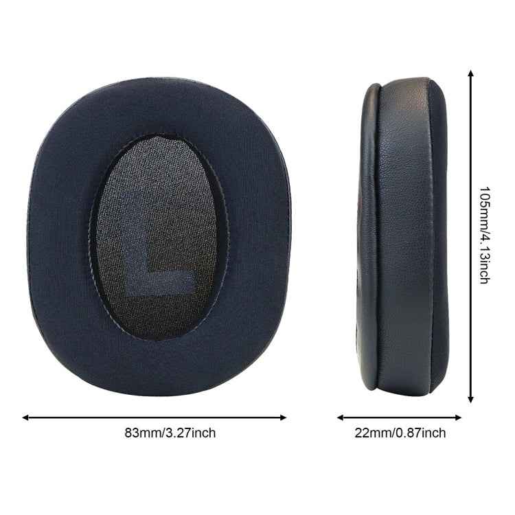 For Logitech G PRO X 2pcs Ice Feeling Gel Earmuffs Sponge Cover Earmuffs, For Logitech G PRO X