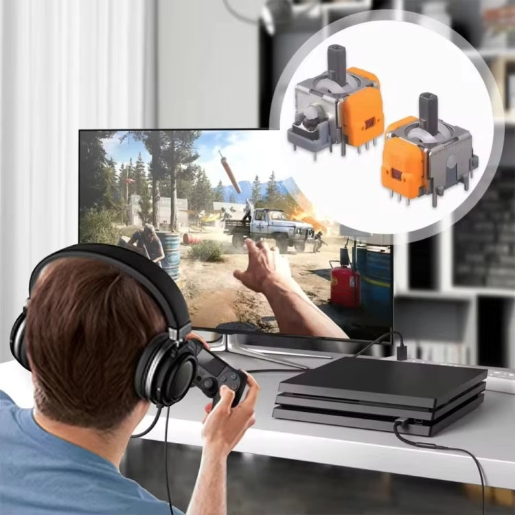 High-precision Adjustable Hall Electromagnetic Joystick, For PS5 Gen3, For PS4, For Switch Pro, For XBOX