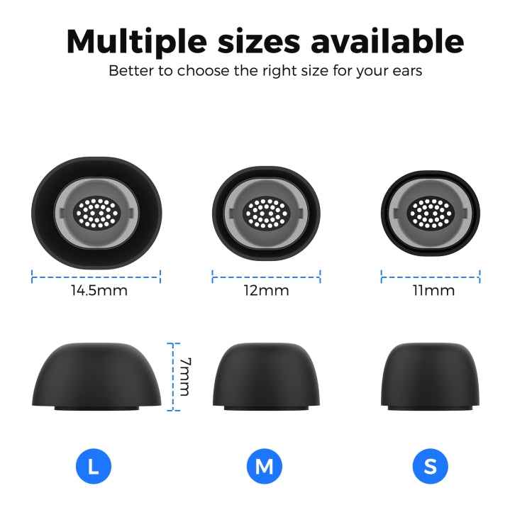 For Samsung Galaxy Buds3 Pro AhaStyle WG173 Earphone Silicone Earbuds