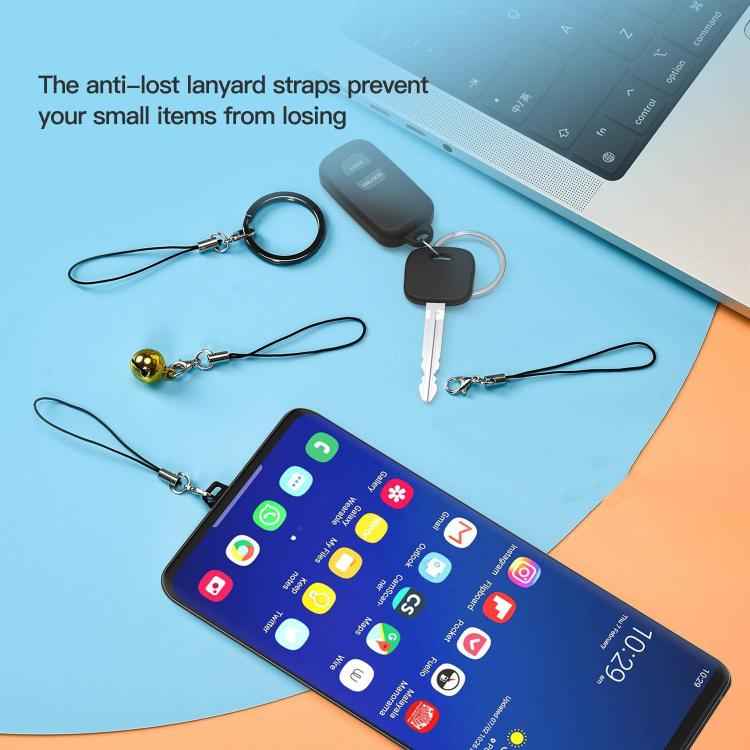 USB-C Charging Port Phone Dust Plug Lanyard Cleaning Brush Set