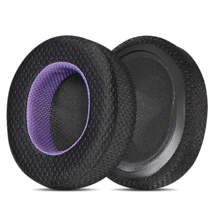 1pair Headset Sponge Earmuffs for SteelSeries Arctis Pro / Arctis 3 / 5 / 7, Black Lake Blue Ice Silk, Black Dark Blue Ice Silk, Black Green Ice Silk, Black ??Ice Leather, Black Purple Mesh, Black Purple Ice Leather