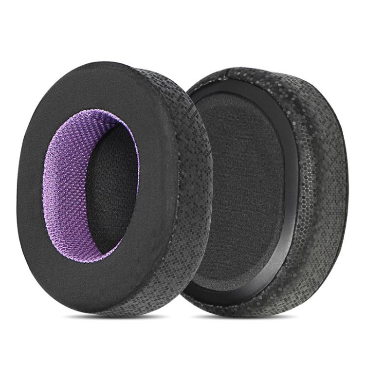 1pair Headset Sponge Earmuffs for SteelSeries Arctis Pro / Arctis 3 / 5 / 7, Black Lake Blue Ice Silk, Black Dark Blue Ice Silk, Black Green Ice Silk, Black ??Ice Leather, Black Purple Mesh, Black Purple Ice Leather