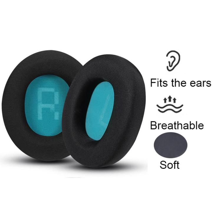 1pair Headset Sponge Earmuffs for SteelSeries Arctis Pro / Arctis 3 / 5 / 7, Black Lake Blue Ice Silk, Black Dark Blue Ice Silk, Black Green Ice Silk, Black ??Ice Leather, Black Purple Mesh, Black Purple Ice Leather