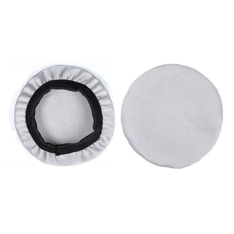 2pcs Universal Round Reusable Headset Dust Cover Sweat-proof Breathable Protective Cover