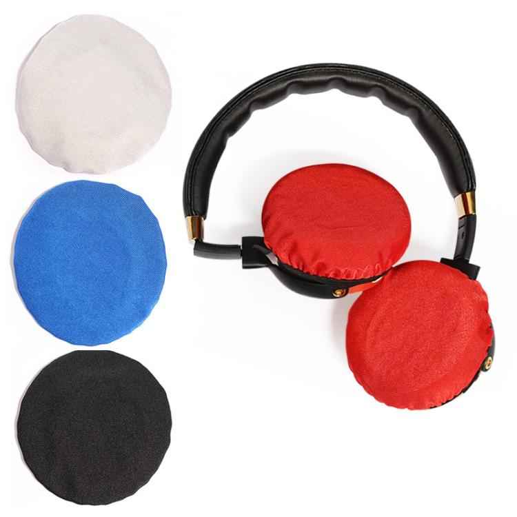 2pcs Universal Round Reusable Headset Dust Cover Sweat-proof Breathable Protective Cover