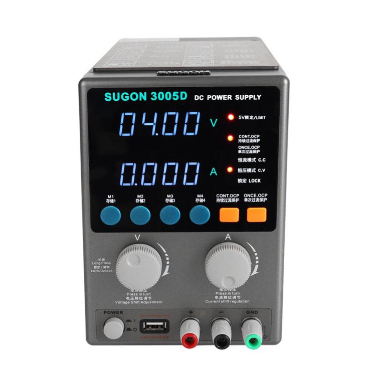 SUGON 3005D 4 Digital Display Power Supply Meter High Power Regulated Power Supply