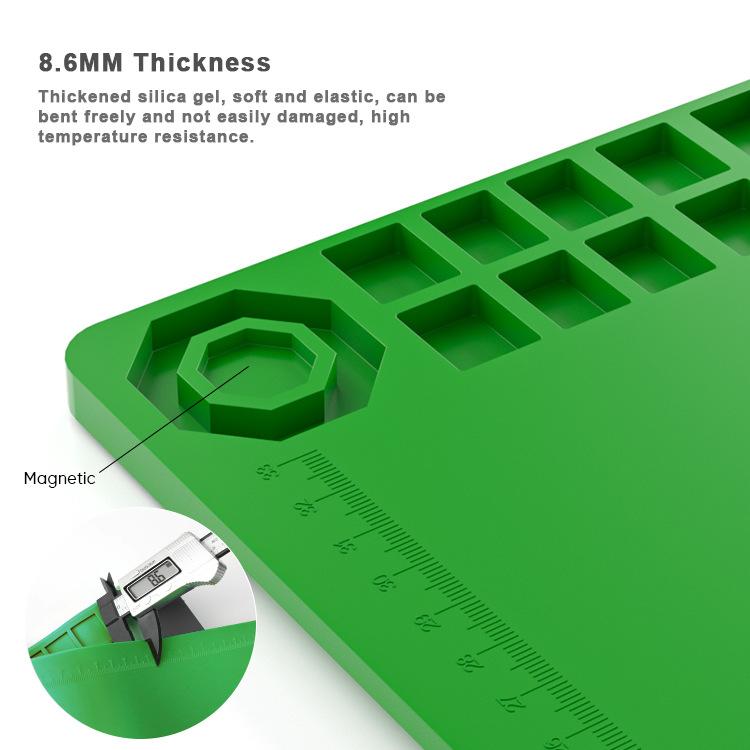 BAKU BA-940 16-inch LCD Screen Removal Work Mat With Heating System and Dust Lighting