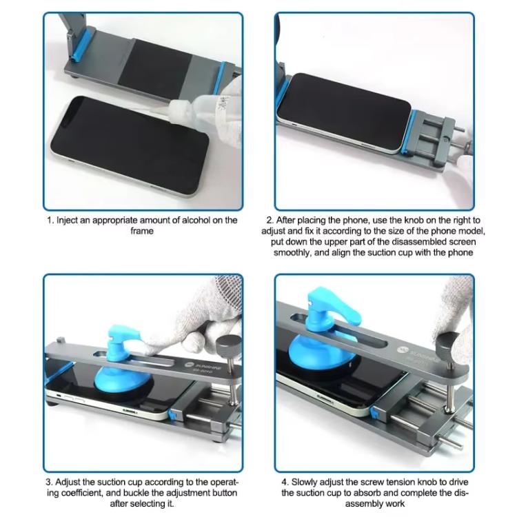 LCD Screen Separator Free Heating Mobile Phone Screen Quick Removal Clamping Fixture Repair Tool