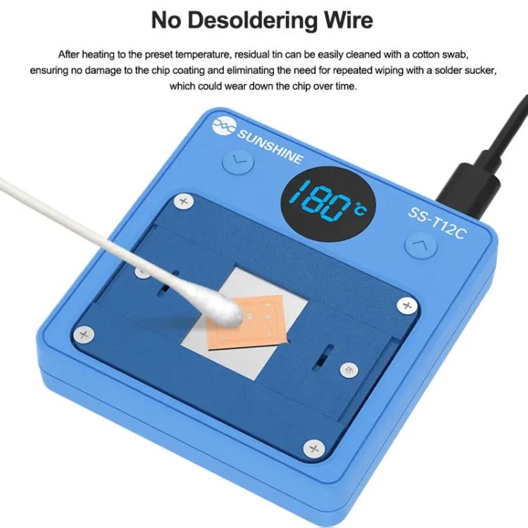 IC Chip Heating Glue Remover Mobile Phone Repair Chip Fast Heating Efficient Glue Removal Tool