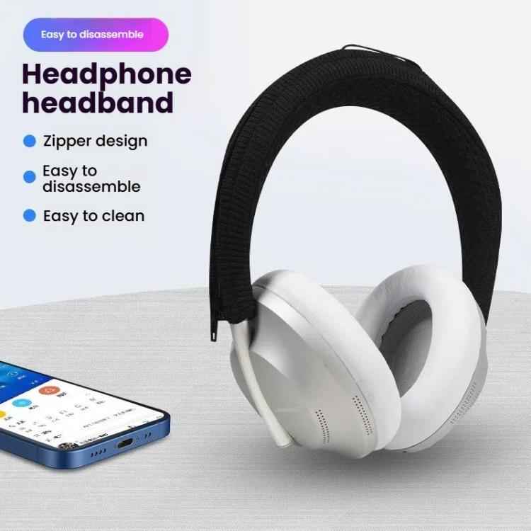 For BOSE NC700 Headphone Knitted Headbeam Cover Headband Protective Cushion