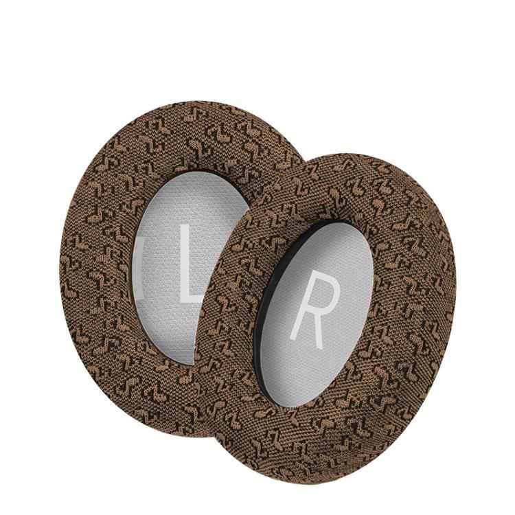 For BOSE NC700 Headphone 1pair Ear Pads Musical Note Design Cloth Ear Cushions