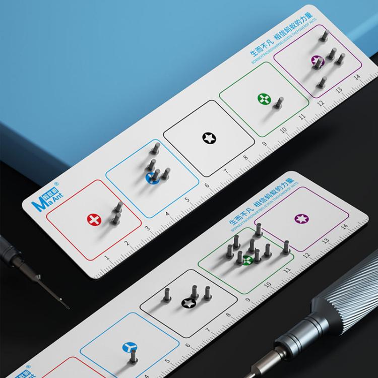 MaAnt CX-002 Mobile Phone Computer Repair Small Screws Nails Magnetic Storage Pad Super Magnetic Strip