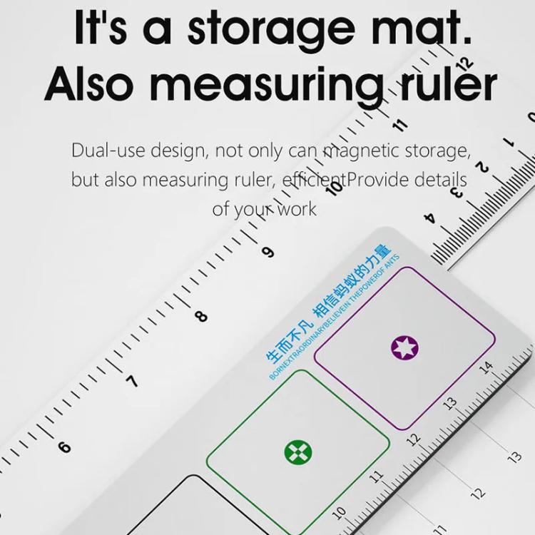 MaAnt CX-002 Mobile Phone Computer Repair Small Screws Nails Magnetic Storage Pad Super Magnetic Strip